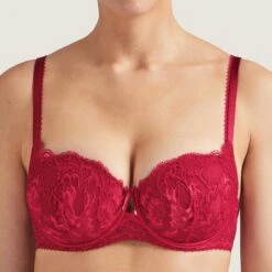 Aubade Soutien-gorge Corbeille Confort Armatures Rouge