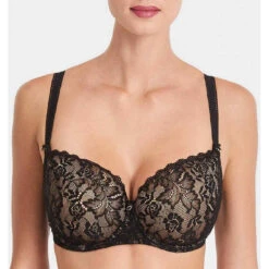 Aubade Soutien-gorge Corbeille Coque Confort Noir