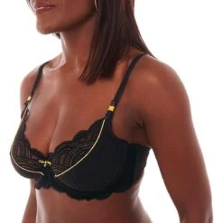 Soutien-gorge Corbeille POMM'POIRE - Noir
