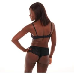 Soutien-gorge Corbeille POMM'POIRE - Noir -Lemon Curve Soldes Magasin soutien gorge corbeille couleur cafe pommpoire noir 1275791 3 1200x1200