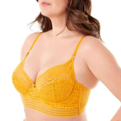 Soutien-gorge Corbeille Jaune Pétillante CAMILLE CERF & POMM'POIRE - Jaune