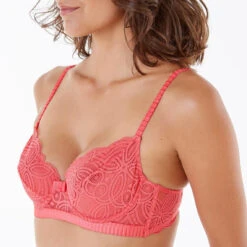 Soutien-gorge Corbeille Rose Egyptienne POMM'POIRE-rose