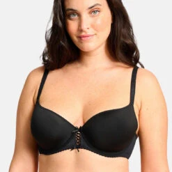 Soutien-Gorge Corbeille Spacer Armatures Noir