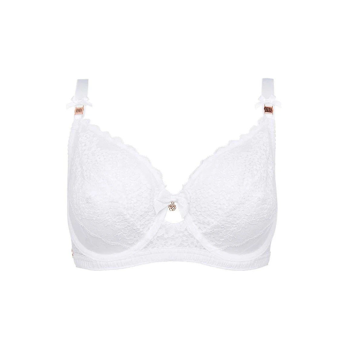 BRIGITTE BARDOT Soutien-gorge Emboîtant Armatures Blanc 4 BRIGITTE BARDOT Soutien-gorge Emboîtant Armatures Blanc – Image 4