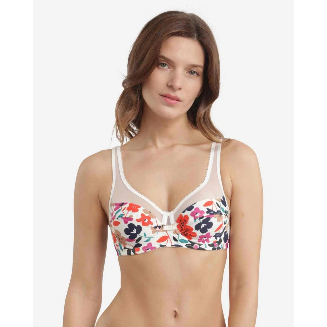 DIM Soutien-gorge Emboitant Armatures Multicolore 1 DIM Soutien-gorge Emboitant Armatures Multicolore