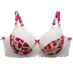 Soutien-gorge Emboîtant Armatures - Rouge