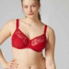 Soutien-gorge Emboîtant Armatures Rouge