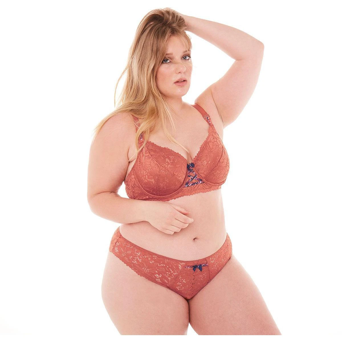 Soutien-gorge Grand Maintien POMM'POIRE - Marron 2 Soutien-gorge Grand Maintien POMM'POIRE - Marron – Image 2