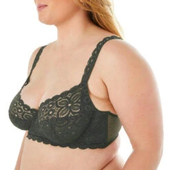 Soutien-gorge Grand Maintien Bonnets C, D Et E Kaki Intrépide-vert