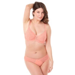 Soutien-gorge Grand Maintien C, D Et E Pêche Clair Elena POMM'POIRE - Rose -Lemon Curve Soldes Magasin soutien gorge grand maintien c d et e peche clair elena pommpoire rose 1181167 3 1140x1140
