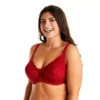 Soutien-gorge Grand Maintien Rouge Elena