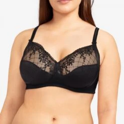 Chantelle Soutien-gorge Grand Maintien Sans Armatures Noir