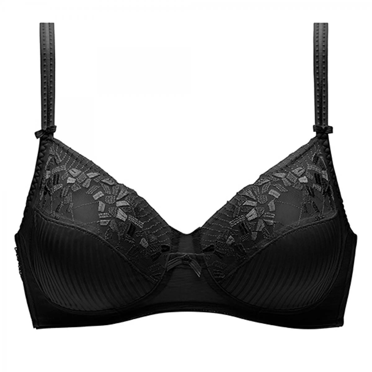 Chantelle Soutien-gorge Grand Maintien Sans Armatures Noir 2 Chantelle Soutien-gorge Grand Maintien Sans Armatures Noir – Image 2