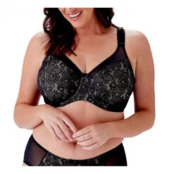 Berlei Soutien-Gorge Minimiseur Dentelle Noir