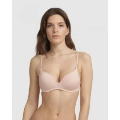 DIM Soutien-gorge Push-up Sans Armatures Beige