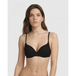 DIM Soutien-gorge Push-up Sans Armatures Noir
