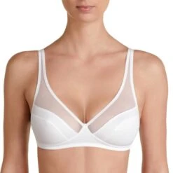 DIM Soutien-gorge Sans Armature Blanc