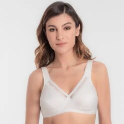 Soutien-gorge Sans Armature Blanc Playtex Cœur Croisé