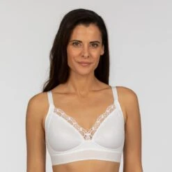 Soutien-gorge Sans Armatures Blanc Playtex