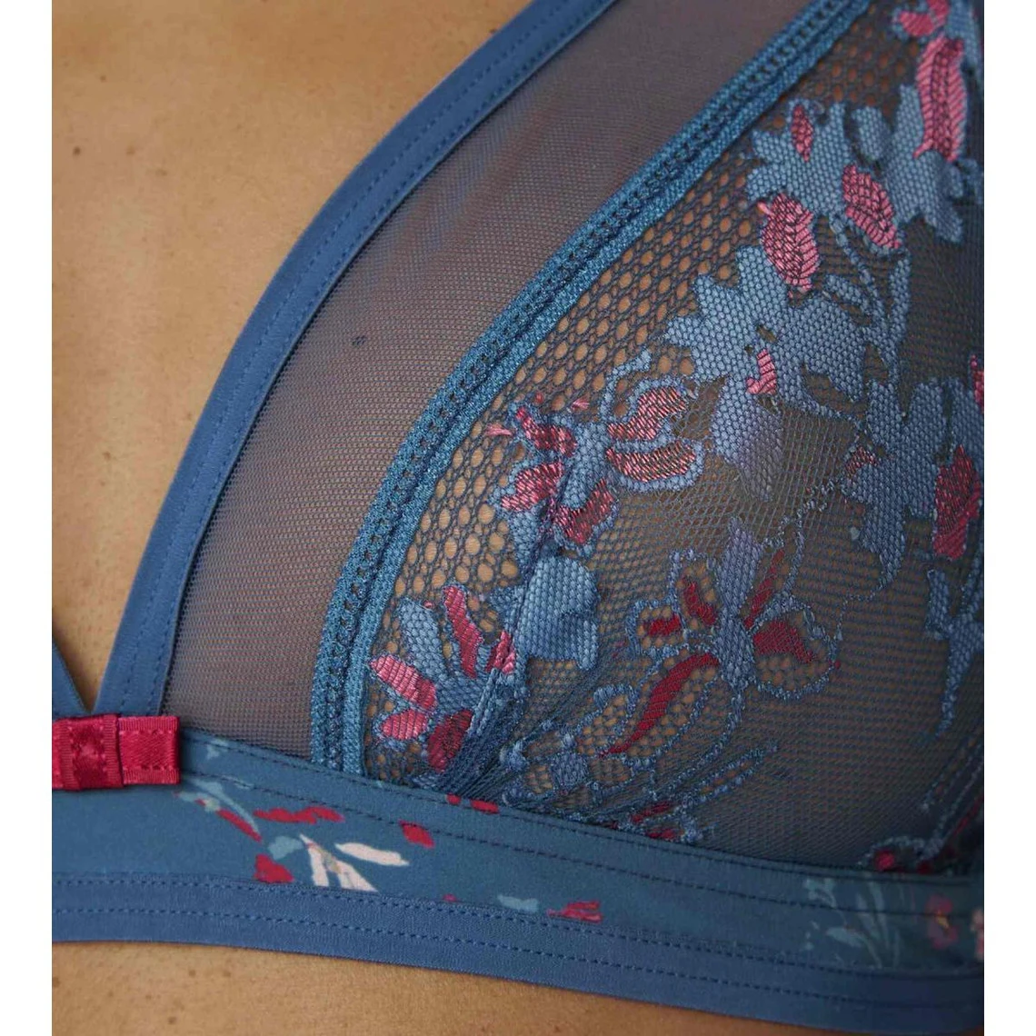 Triumph Soutien-gorge Sans Armatures Bleu 5 Triumph Soutien-gorge Sans Armatures Bleu – Image 5