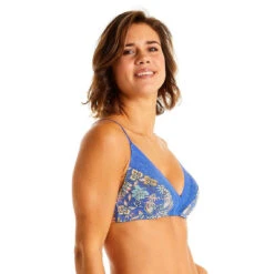 Soutien-gorge Sans Armatures Coque Souple Bleu Gazette