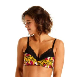 Soutien-gorge Sans Armatures Coque Souple Jaune Shaker