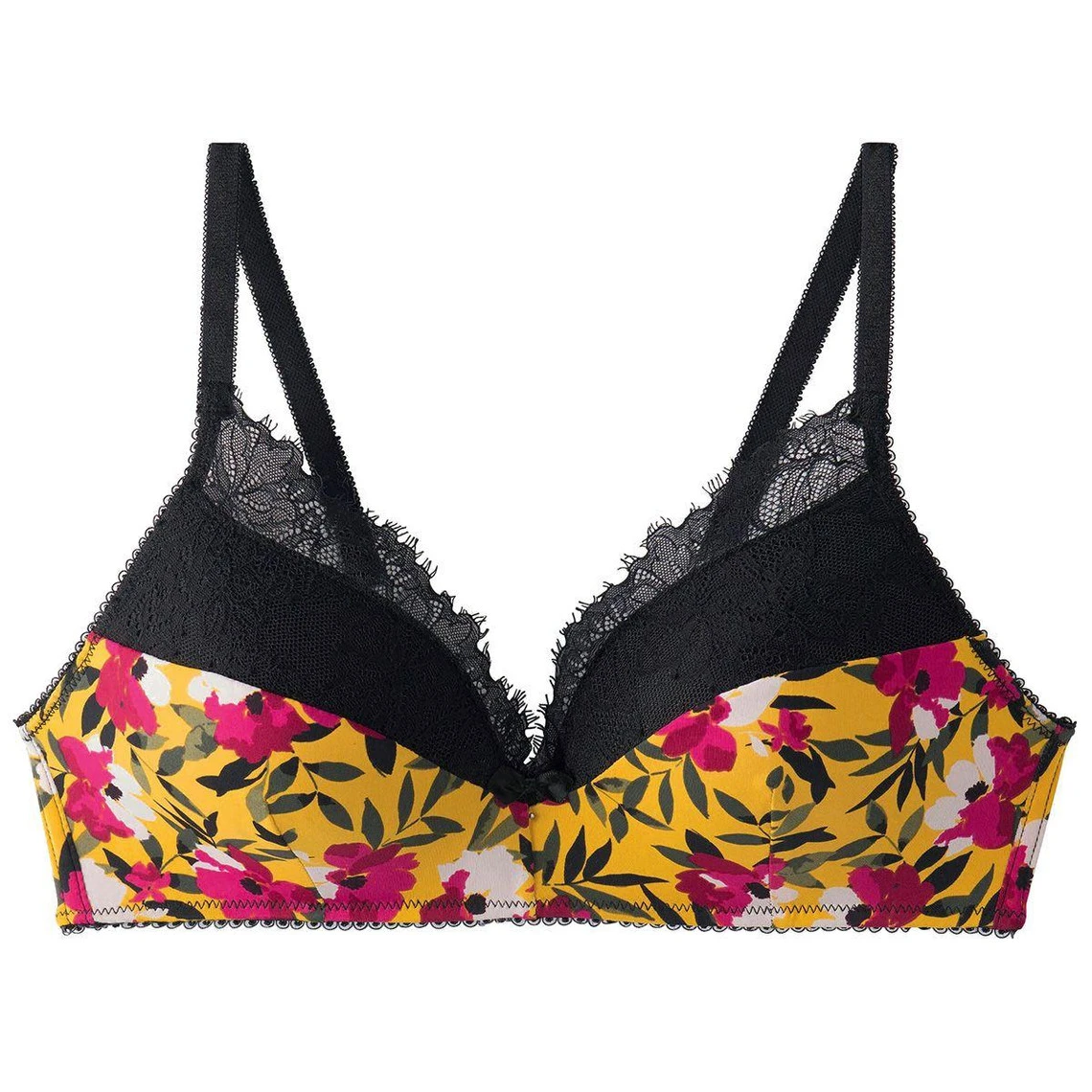 Soutien-gorge Sans Armatures Coque Souple Jaune Shaker 4 Soutien-gorge Sans Armatures Coque Souple Jaune Shaker – Image 4