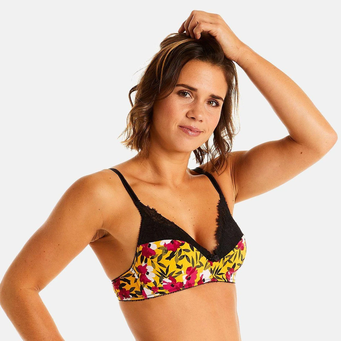 Soutien-gorge Sans Armatures Coque Souple Jaune Shaker 5 Soutien-gorge Sans Armatures Coque Souple Jaune Shaker – Image 5