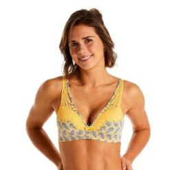Soutien-gorge Sans Armatures Coque Souple - Jaune