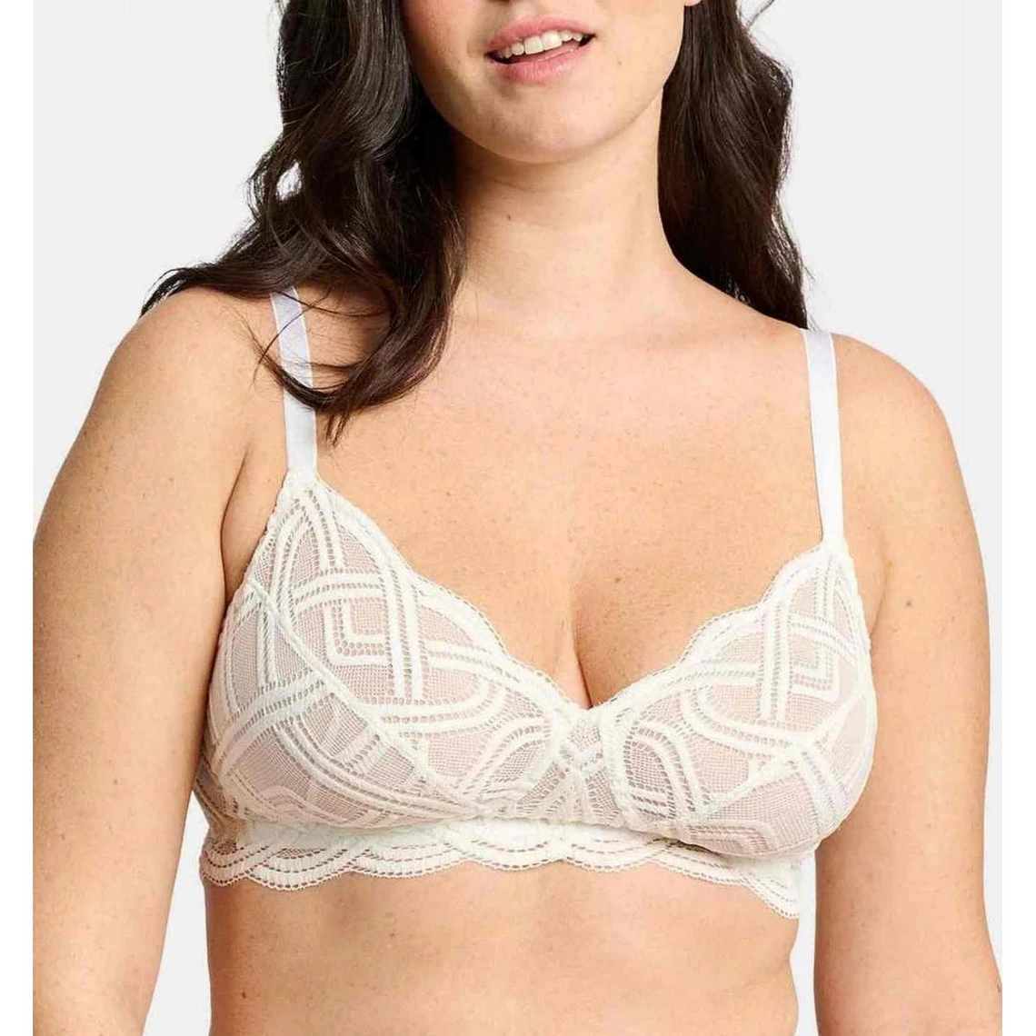 Soutien-gorge Sans Armatures - Ivoire 1 Soutien-gorge Sans Armatures - Ivoire