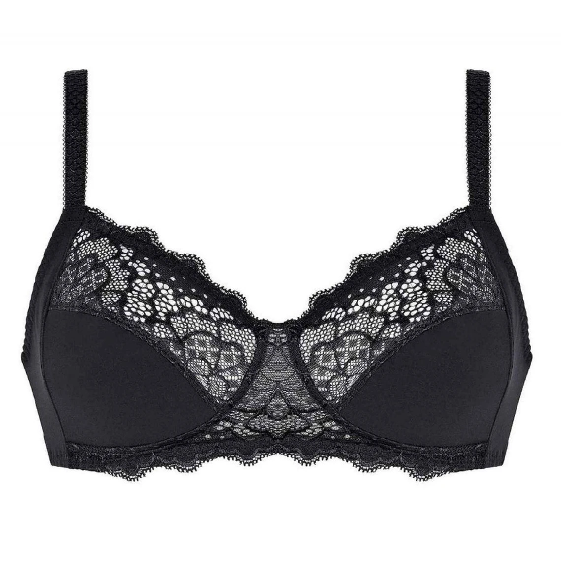 Soutien-Gorge Sans Armatures Noir 2 Soutien-Gorge Sans Armatures Noir – Image 2