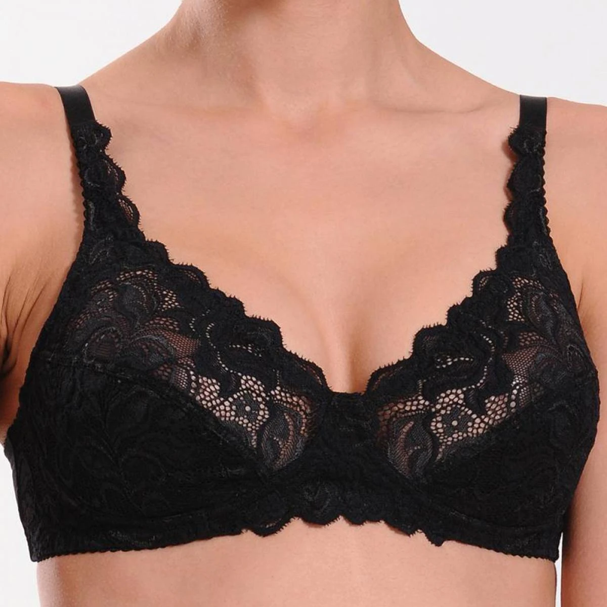 Soutien-gorge Sans Armatures Noir 2 Soutien-gorge Sans Armatures Noir – Image 2