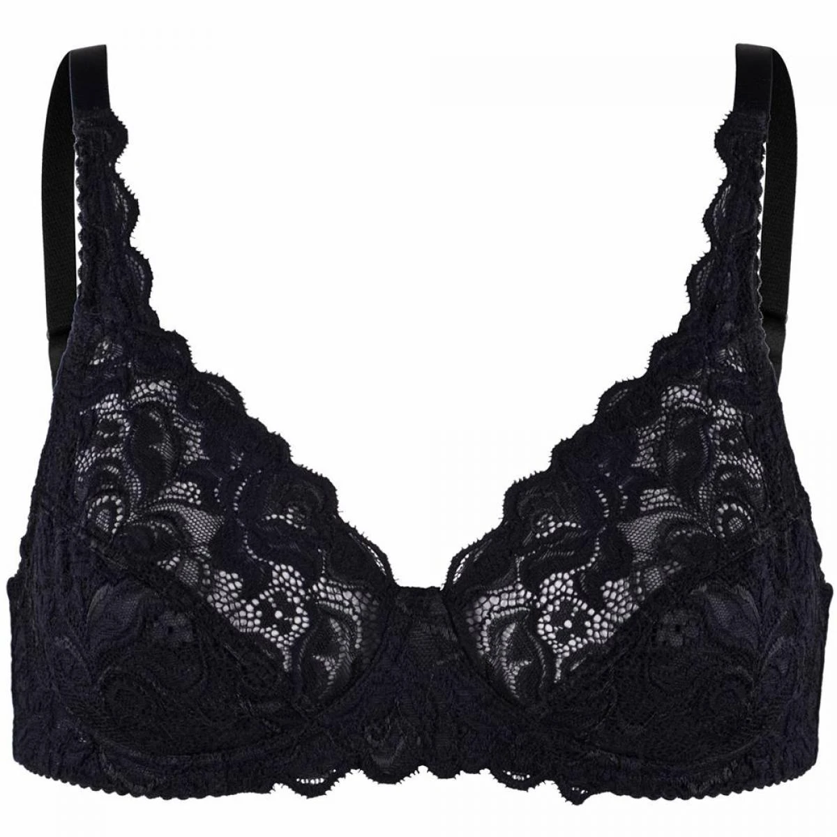 Soutien-gorge Sans Armatures Noir 1 Soutien-gorge Sans Armatures Noir
