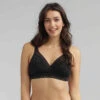 Playtex Soutien-gorge Dentelle Sans Armatures Noir