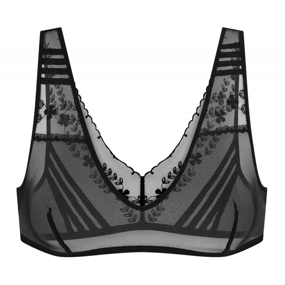 Soutien-gorge Sans Armatures - Noir 2 Soutien-gorge Sans Armatures - Noir – Image 2