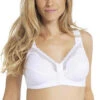 Soutien-gorge Sans Armatures Ou Devant Femme Bestform - Blanc