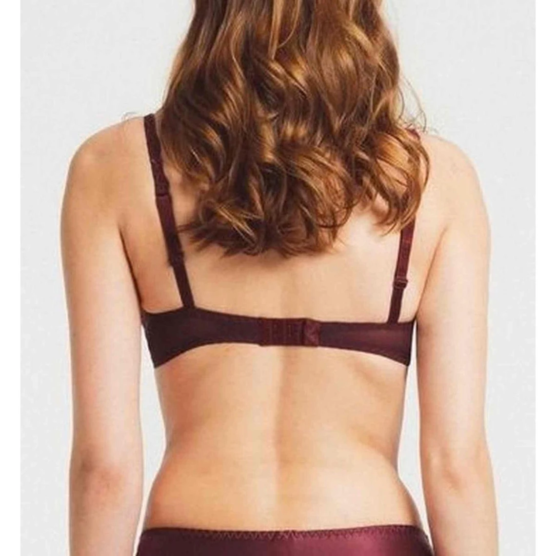 Soutien-gorge Sans Armatures Motif Graphique - Rouge 3 Soutien-gorge Sans Armatures Motif Graphique - Rouge – Image 3