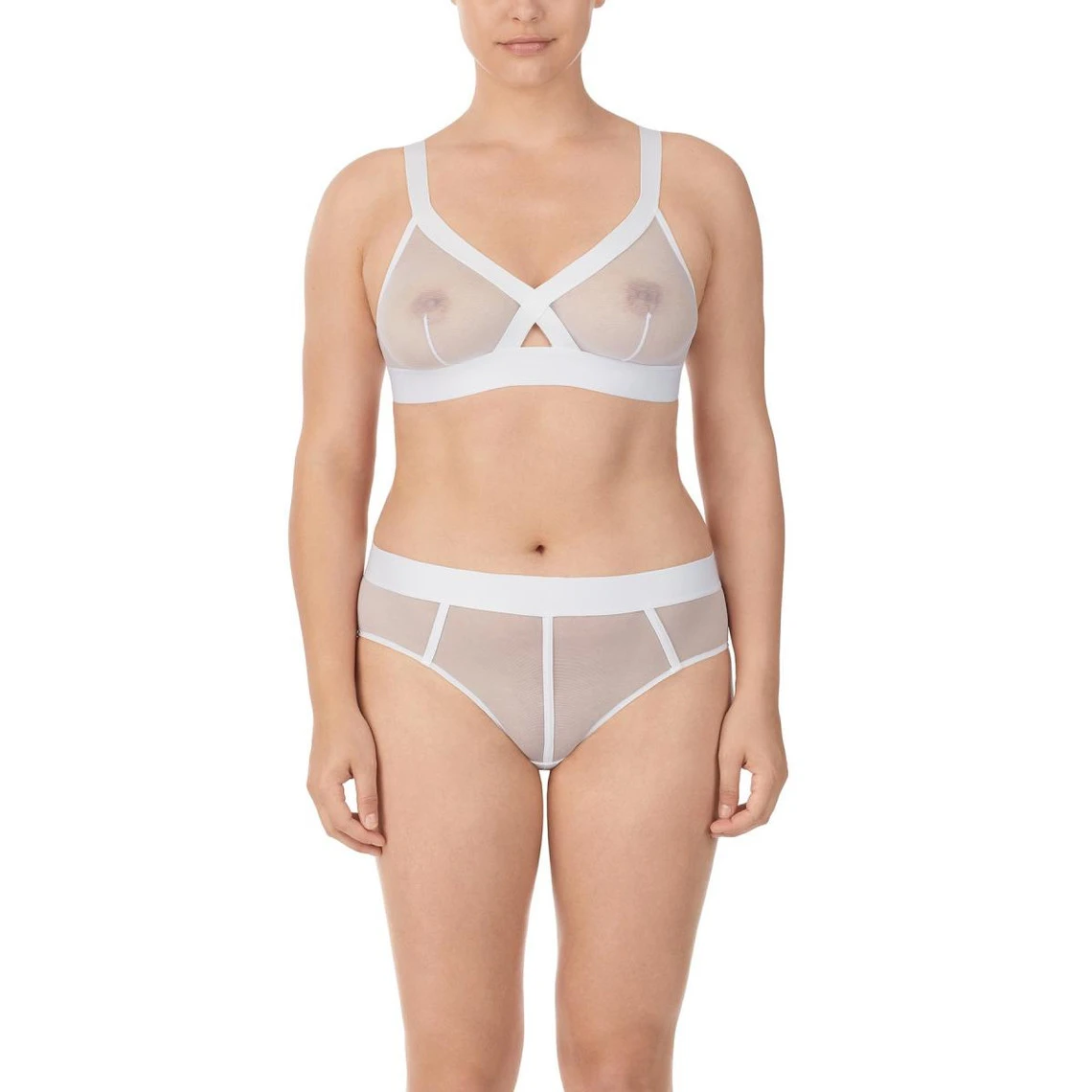 DKNY Soutien-Gorge Softcup Sans Armatures - Blanc 1 DKNY Soutien-Gorge Softcup Sans Armatures - Blanc