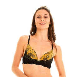 Soutien-gorge Triangle Armatures - Jaune