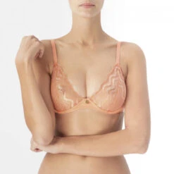 Daniel Hechter Soutien-gorge Triangle Armatures Orange