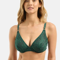 Soutien Gorge Triangle Armatures - Vert