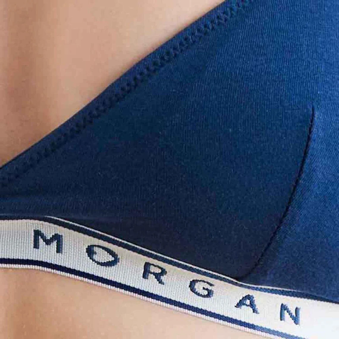 Soutien-gorge Triangle Coques Amovibles - Bleu 2 Soutien-gorge Triangle Coques Amovibles - Bleu – Image 2