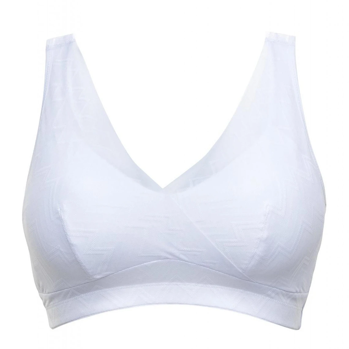 Soutien-gorge Triangle Sans Armatures Blanc 2 Soutien-gorge Triangle Sans Armatures Blanc – Image 2