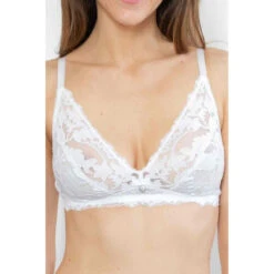 Soutien-gorge Triangle Sans Armatures - Blanc