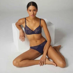 Soutien-gorge Triangle Sans Armatures Bleu -Lemon Curve Soldes Magasin soutien gorge triangle sans armatures bleu 3268326 6 1140x1140