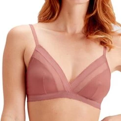 Soutien-gorge Triangle Sans Armatures Marron