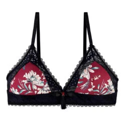 Soutien-gorge Triangle Sans Armatures - Rouge -Lemon Curve Soldes Magasin soutien gorge triangle sans armatures rouge 3299288 4 1140x1140