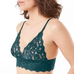 Soutien-gorge Triangle Sans Armatures Vert Paradoxe POMM'POIRE - Vert